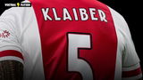 Sean Klaiber tijdens een wedstrijd, de speler die de Ajax-transfer van Farioli indirect in gang zett